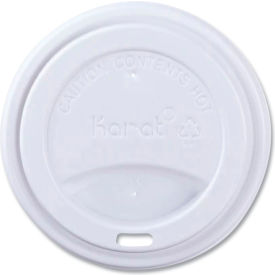Hot Cup Sipper Lids, Fits 10 - 24 oz. Paper Cups, White, 1000/Carton view 2