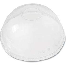 Cold Cup Dome Lids, fits 12 - 24 oz. Cups, Clear, 1000/Carton view 2