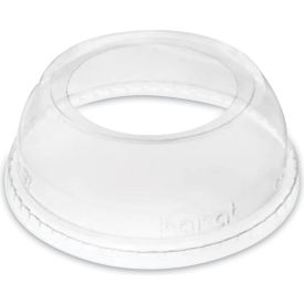 Cold Cup Lids, Wide Opening Dome, Fits 12 - 24 oz. Cups, Clear, 1000/Carton view 2