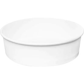 Food Bucket, 48 oz. Capacity, 8" Dia. x 2-3/8"H, White, 270/Carton view 2