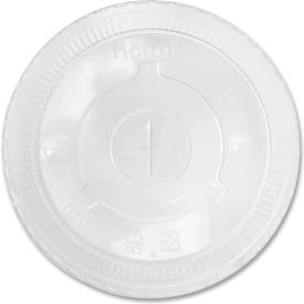 Cold Cup Flat Lids, Fits 32 oz. Cups, Clear, 600/Carton view 2