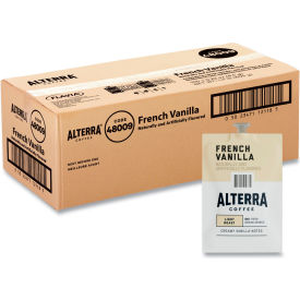 FLAVIA® Alterra® French Vanilla Ground Coffee 0.23 oz. Pouch Pack of 100