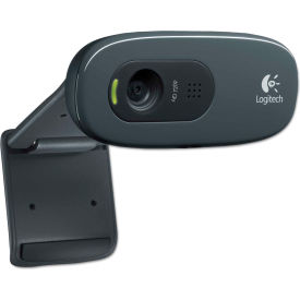 Essendant (Tech products) - ACCT # 88925 LOG960000694 Logitech® C270 HD Webcam, 1280 Pixels x 720 Pixels, 1 Mpixel, Black image.