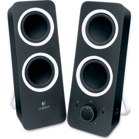 Logitech 980-000800 Logitech 980-000800 Z200 Stereo Speakers with Bass Control, Black image.