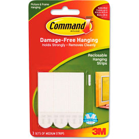 3M Command Picture Hanging Removable Interlocking Fasteners, 5/8