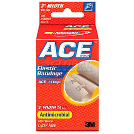 3M 207314 ACE 207314 Elastic Bandage with E-Z Clips, 3" image.