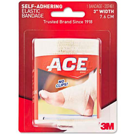 3M 207461 ACE 207461 Self-Adhesive Bandage, 3" image.