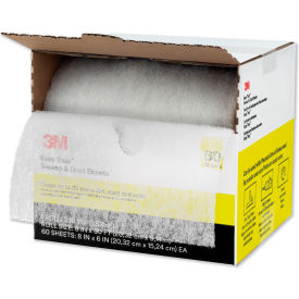 3M 59152W Easy Trap Duster, 8" X 30 Ft, White, 1 60 Sheet Roll/Box image.