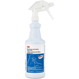 3M 85788CT 3M™ Ready-To-Use Glass Cleaner With Scotchgard, Apple, 32 Oz. Spray Bottle, 12/Carton image.