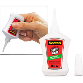 3m AD125 Scotch® Super Glue Gel, Precision Applicator, 0.14 oz image.