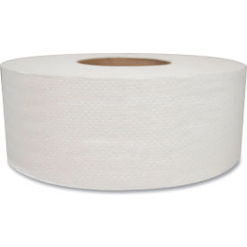Tissue Jumbo Bath Tissue, Septic Safe, 2-Ply, White, 500 ft, 12/Case view 2
