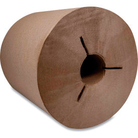 Morsoft Controlled Towels, Y-Notch, 8" x 800 ft, Kraft, 6/Case view 2