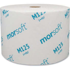 Small Core Bath Tissue, Septic Safe, 1-Ply, White, 2500 Sheets/Roll, 24 Rolls/Case view 2