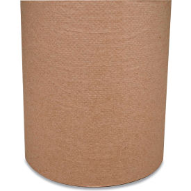 Universal Roll Towels, 8" x 800 ft, Brown, 6 Rolls/Case view 2