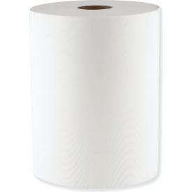10 Inch TAD Roll Towels, 10" x 700 ft, White, 6/Case view 2