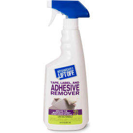 United Stationers Supply MOT40701CT Lift Off Adhesive/Grease Stain Remover, 22 oz. Trigger Spray Bottle, 6 Bottles - 40701 image.