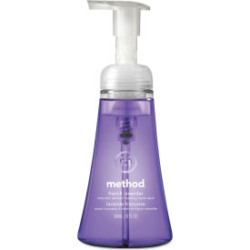 United Stationers Supply MTH00363 Method® Foaming Hand Wash, French Lavender, 10 oz. Pump Bottle, 6/Case image.