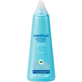 United Stationers Supply MTH01221 Method® Antibacterial Toilet Cleaner Spearmint, One 24oz Bottle - MTH01221 image.