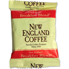 New England Coffee 26260 New England® Coffee Coffee Portion Packs, Breakfast Blend, 2.5 oz Pack, 24/Box image.