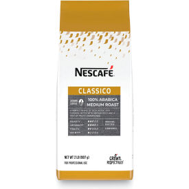 United Stationers Supply 12467579 Nescafe® Roast Ground Coffee, Classico 100% Arabica, Medium Blend, 2 lb, Pack of 6 image.