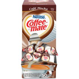 Coffee mate® Liquid Coffee Creamer Cafe Mocha 0.38 oz Mini Cups 50/Box