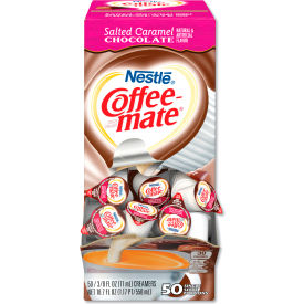 Coffee mate® Liquid Coffee Creamer Salted Caramel Chocolate 0.38 oz Mini Cups 50/Box