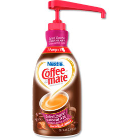 Coffee mate® Liquid Creamer Pump Bottle Salted Caramel Chocolate 1.5 Liter