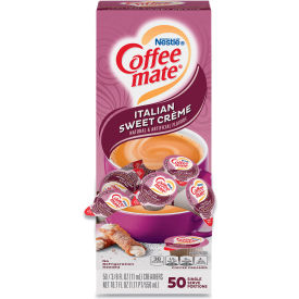 Coffee mate® Liquid Coffee Creamer Italian Sweet Creme 0.38 oz Mini Cups Pack of 50