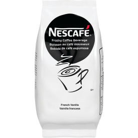 United Stationers Supply 12025548 NescafE® Frothy Coffee Beverage, French Vanilla, 2 lb, Pack of 6 image.