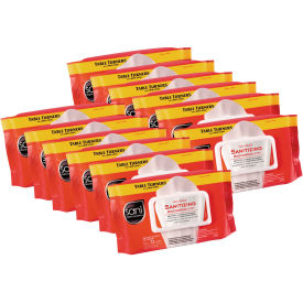No-Rinse Sanitizing Multi-Surface Wipes, Unscented, 72/Pack, 12 Packs/Carton view 2