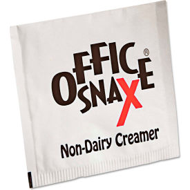 Office Snax Inc. OFX00022 Office Snax® Non-Dairy, Powdered Creamer, Cream, 0.07 oz. 800/Carton image.