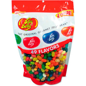 Jelly Belly Candy Company  OFX98475 Jelly Belly® Jelly Bean Candy, 49 Assorted Flavors, 2 Lb. Bag image.