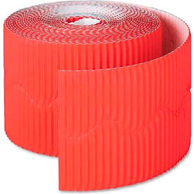 Pacon Corporation 37036 Pacon 37036 Bordette Decorative Border, 2 1/4" x 50 Roll, Flame Red image.