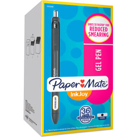 Paper Mate 2003996 Paper Mate® InkJoy Gel Retractable Pen Office Pack, Black Ink, 0.7mm, 36/Pack image.