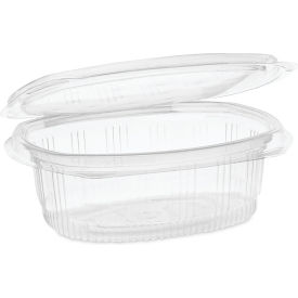United Stationers Supply 0CA910160000 Pactiv Evergreen™ EarthChoice Recycled PET Container, 5-7/8"L x 4-15/16"W x 2-1/2"H, Pk of 200 image.