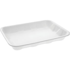 United Stationers Supply 0TF104D10000 Pactiv Evergreen™ Meat Tray, White, Pack of 500 image.