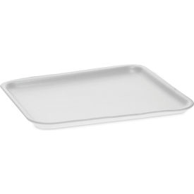 Supermarket Tray, #8S, 10"W x 8"D x 5/8"H, White, Pack of 500 view 2