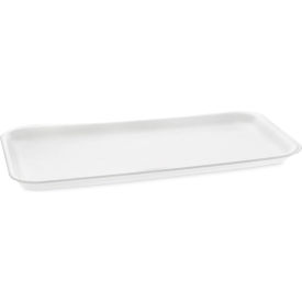 Supermarket Tray, 10-3/4"W x 5-11/16"D x 5/8"H, White, Pack of 500 view 2