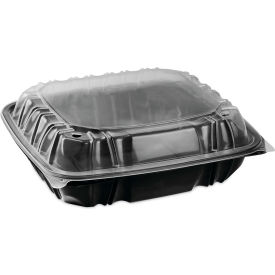 United Stationers Supply DC109100B000 Pactiv Evergreen™ EarthChoice Container, 10-1/2"L x 9-1/2"W x 3"H, Pack of 132 image.