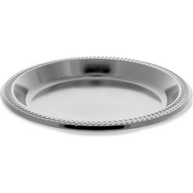 Impact Plastic Dinnerware Plates, 10-1/4" Dia., Black, 500/Carton view 2