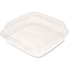 United Stationers Supply YCI811100000 Pactiv Evergreen™ ClearView Container, 9-1/4"L x 8-7/8"W x 2-15/16"H, Pack of 200 image.