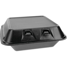 United Stationers Supply YHLB08010000 Pactiv Evergreen™ SmartLock Container, Medium, 8-1/2"L x 8"W x 3"H, Pack of 150 image.
