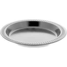 6" Diameter Black Plastic Dinnerware Plates, 1000 Plates/Carton view 2