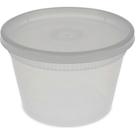 United Stationers Supply YSD2516 Pactiv Evergreen™ Newspring Delitainer Microwavable Container, 2"L x 2"W x 2"H, Pack of 240 image.