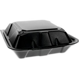 United Stationers Supply YTDB99010000 Pactiv Evergreen™ Vented Foam Container, 9"L x 9"W x 3-1/4"H, Pack of 150 image.