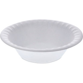 United Stationers Supply YTH100120000 Pactiv Evergreen™ Placesetter Satin Foam Bowl, 12 oz, 6" Dia, White, Pack of 1000 image.