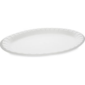 Placesetter Satin Dinnerware Platter, 11-1/2"L x 8-1/2"W, White, 500/Carton view 2