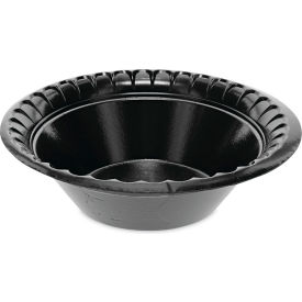 United Stationers Supply YTKB00120000 Pactiv Evergreen™ Placesetter Deluxe Bowl, 12 oz, 6" Dia, Black, Pack of 1000 image.