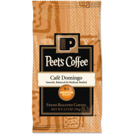 Peets Coffee & Tea 504918 Peets Coffee & Tea® Coffee Portion Packs, Café Domingo Blend, 2.5 oz Frack Pack, 18/Box image.