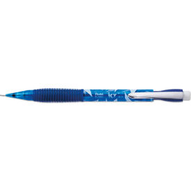 Pentel AL27TCSW-SPR Pentel® Icy Mechanical Pencil, 0.7 mm, HB (#2.5), Black Lead, Transparent Blue Barrel, 24/Pack image.